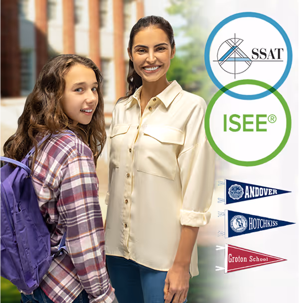 middle school student with parent